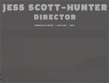 Tablet Screenshot of jessscotthunter.com